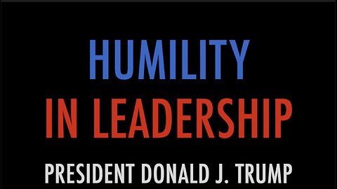 HUMILITY IN LEADERSHIP