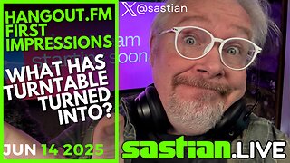 FIRST TIME ON HANGOUT.FM sastian.live @rumblevideo