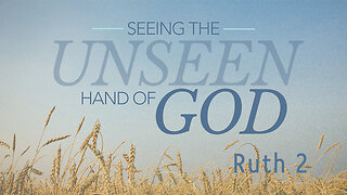 Ruth 2 | Seeing the Unseen Hand of God: Providence and Redemption at Work