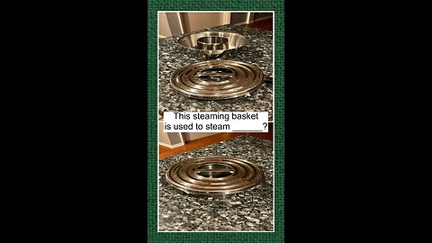 What Food Is Steamed In This Basket