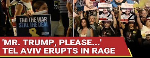 ENOUGH BULLSHI*TING : Revolt In Israel; Thousands At U.S. Embassy In Tel Aviv | Trump Help Us...