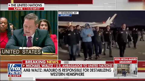 SCATHING MESSAGE AFTER MADURO CAPTURE - 'U.S. WILL NOT WAVER'