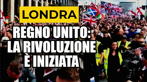 (13 SETTEMBRE 2025) - “A LONDRA CENTINAIA DI MIGLIAIA DI PATRIOTI SCENDONO IN PIAZZA!!”=/|🙏🙏🙏|\=
