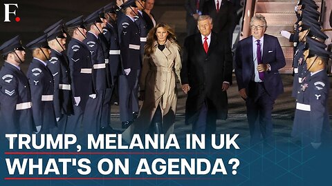 US President Trump Begins Second Historic State Visit to UK; To Meet King Charles III & Starmer|N18G