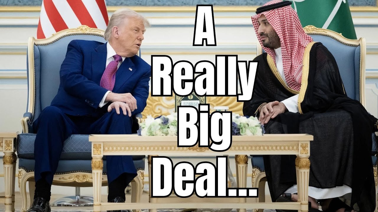 TRUMP’S REALLY BIG DEAL! - LIVE FROM MIDDLE EAST TRIP