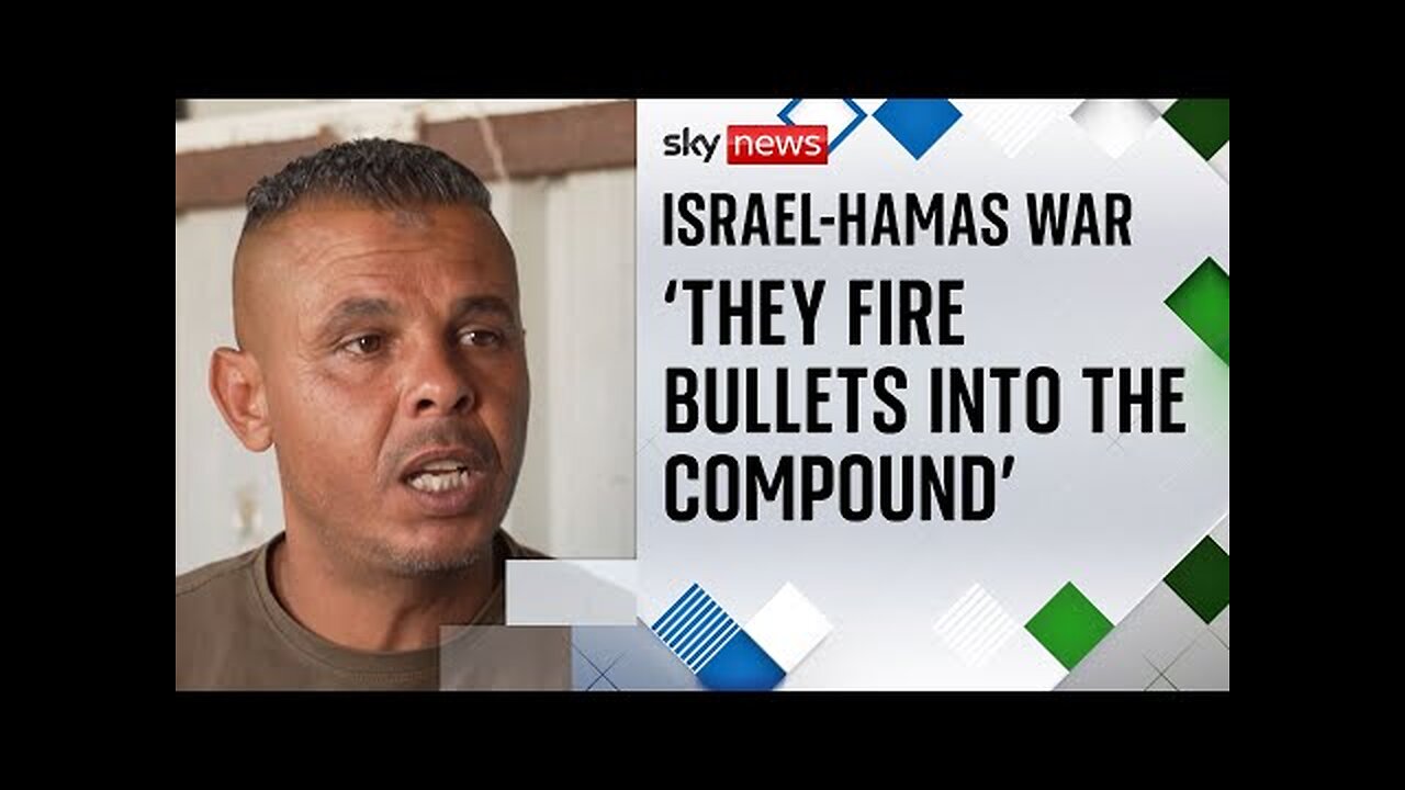 Inside the West Bank village where Palestinians say they are being terrorised