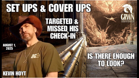 Kevin missed his "check in" - WE are worried