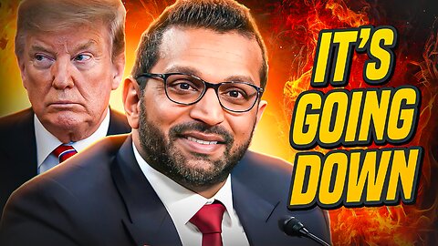 BREAKING: KASH PATEL JUST DROPPED A MASSIVE BOMBSHELL!!!