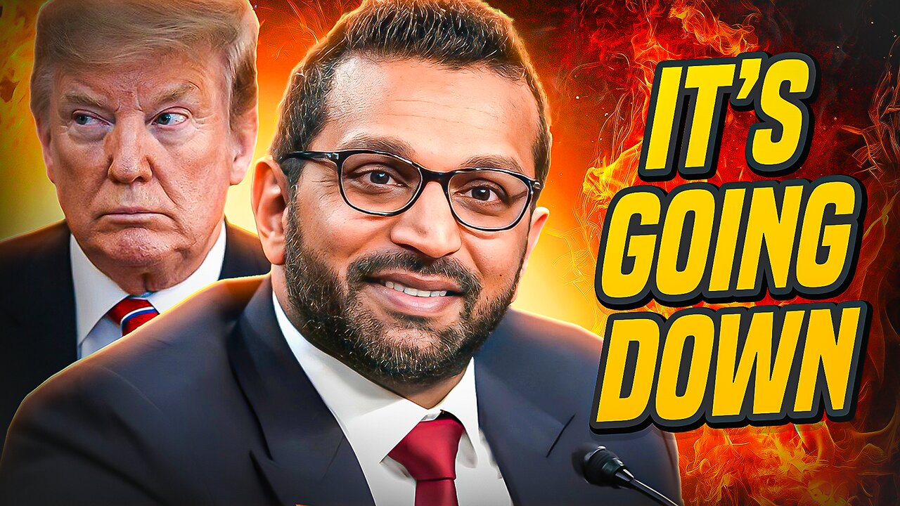 BREAKING: KASH PATEL JUST DROPPED A MASSIVE BOMBSHELL!!!