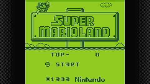 I Play Super Mario Land Until I Game Over