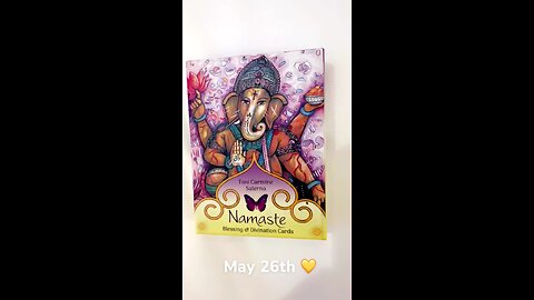 5/26/25 card: positive thoughts