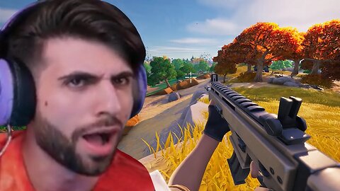 SypherPK Accidentally Went Into 1st Person Mode On Fortnite