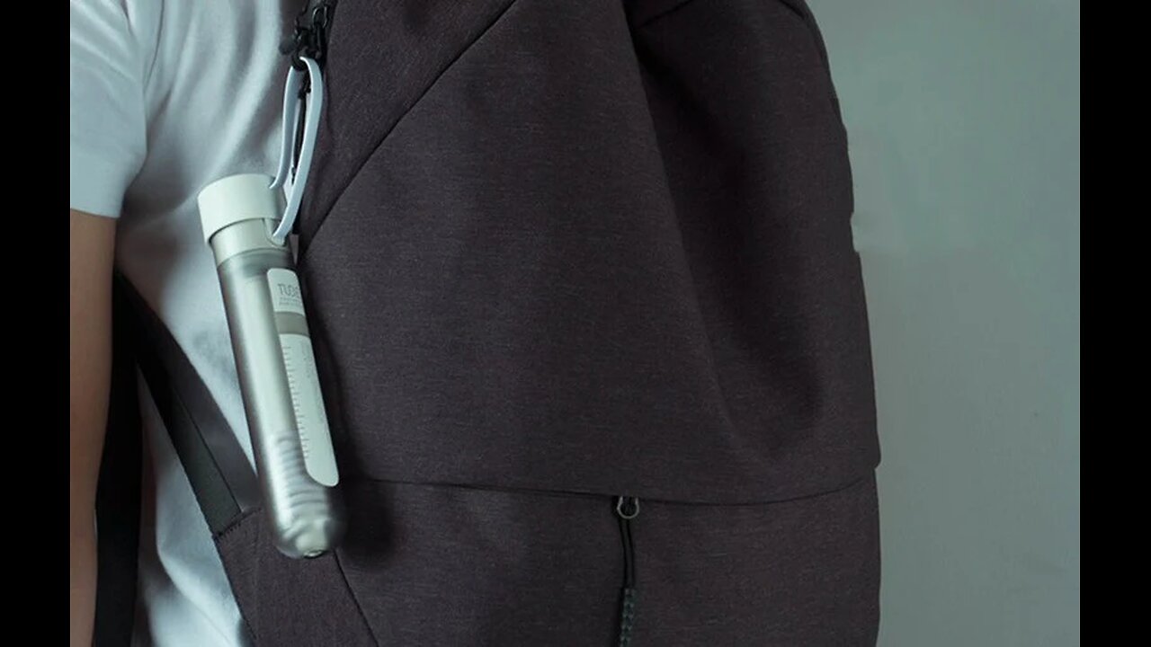 Portable Tube Humidifier, with Retractable Cable, Fine Mist & Auto-off Design, for Car, Home &Office