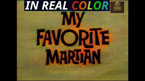 👽 My Favorite Martian — S01E16 — Rx for a Martian — In Real Color (1963)