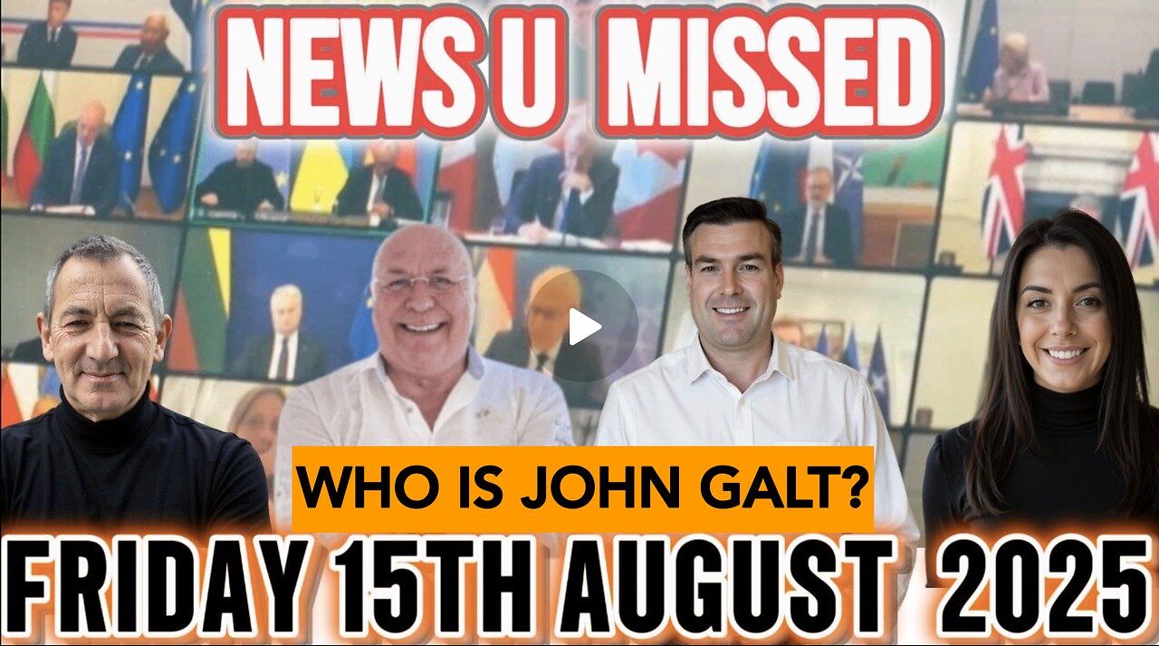 CHARLIE WARD DAILY NEWS WITH CHARLIE WARD & WARREN THORNTON FRIDAY 15TH AUGUST 2025