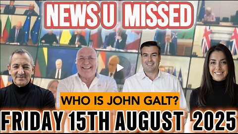 CHARLIE WARD DAILY NEWS WITH CHARLIE WARD & WARREN THORNTON FRIDAY 15TH AUGUST 2025