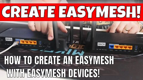 How To Setup A WiFi MESH System Using TP Link EasyMesh