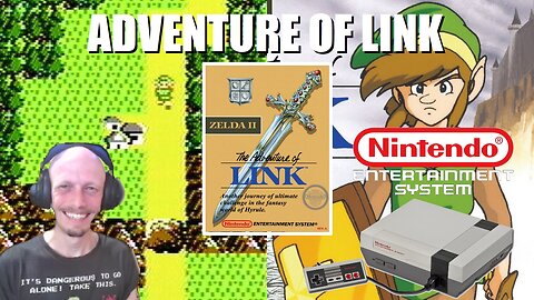 Adventure of Link (NES): Save a Sleeping Princess Zelda by Returning Six Crystals to their Palaces