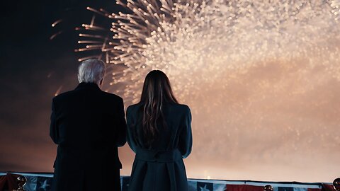 American Independence Day Fireworks Show