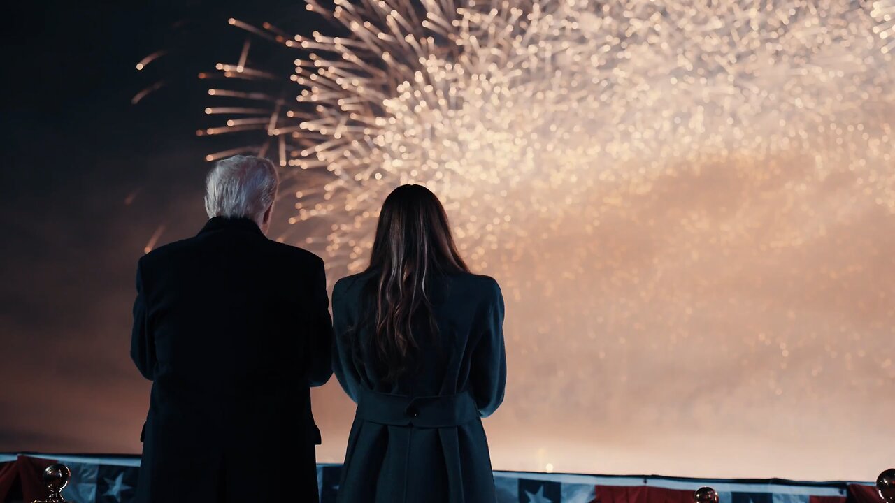 American Independence Day Fireworks Show