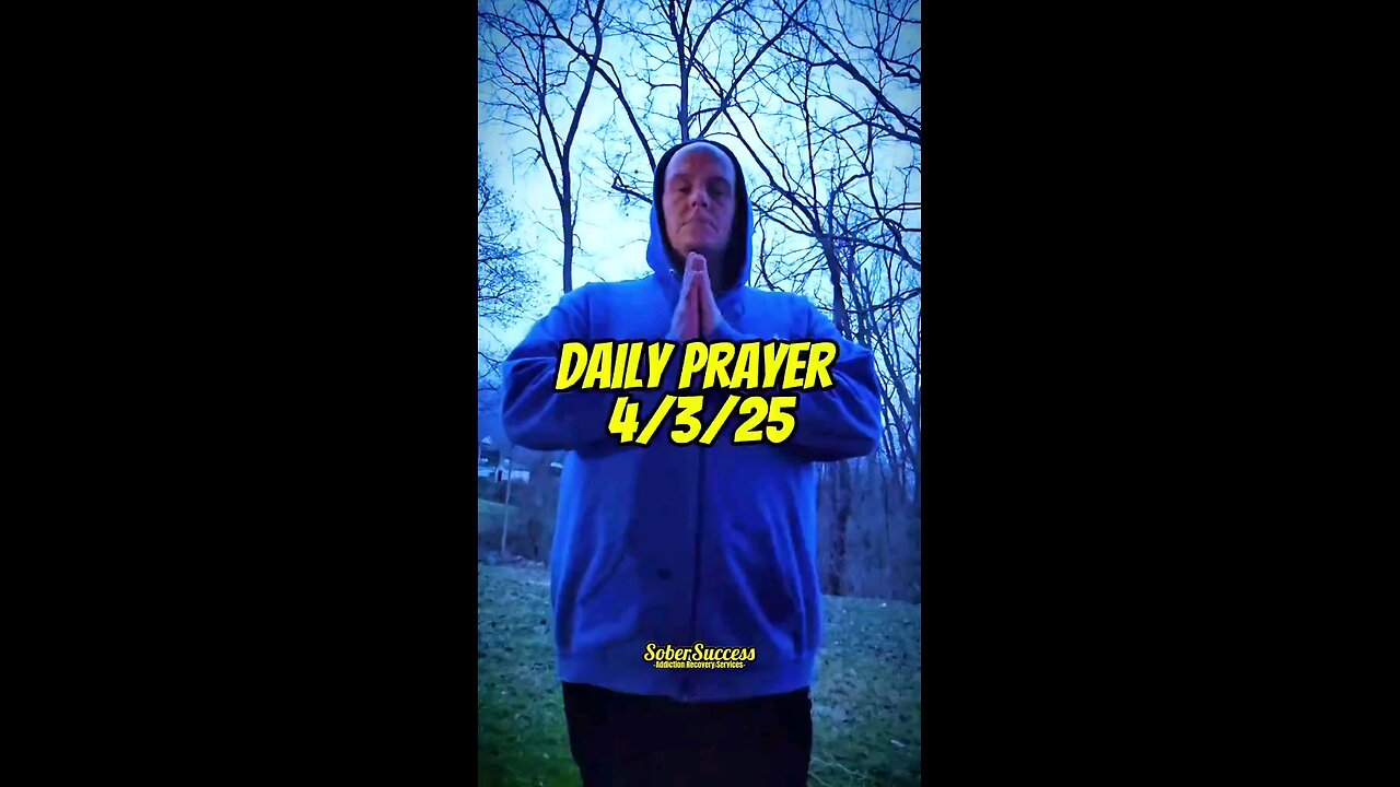 Daily Prayer 🙏 | 4/3/25 #MorningPrayer #MorningRoutine #Faith #DailyBlessing #DailyPrayer #Sobriety