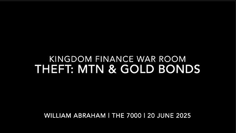 MTN & Gold Bond Scams Exposed: Red Flags & PIR Kingdom Investment Test | Kingdom Finance War Room