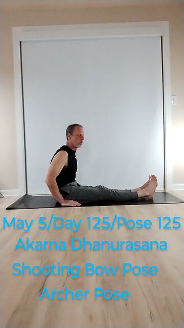 Akarna Dhanurasana / Shooting Bow Pose /Archer
