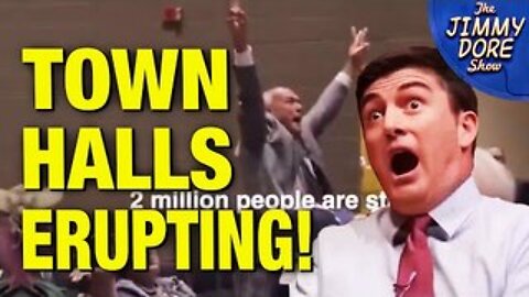 Voters BOO Congressman Off Stage Over ISRAEL Support!