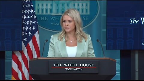 Karoline Leavitt Statement On Israel Strike In Qatar