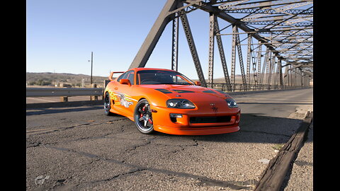 GRAN TURISMO 7- FAST & FURIOUS SUPRA CATCHING BIG AIR
