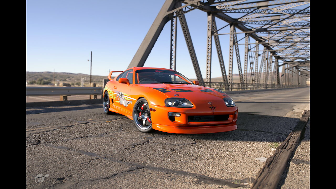 GRAN TURISMO 7- FAST & FURIOUS SUPRA CATCHING BIG AIR