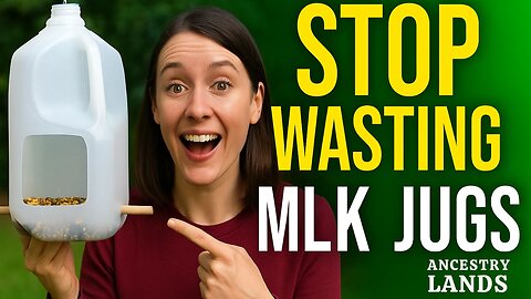 ♻️ 7 Genius Ways to Reuse Milk Jugs in Your Garden