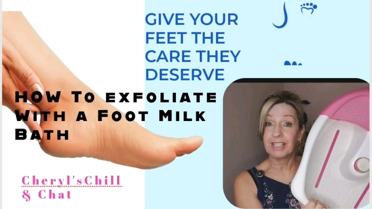 How to Exfoliate Dry Cracked Feet with milk