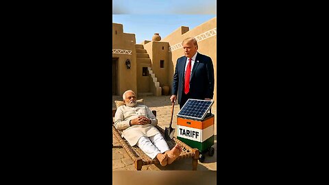 Trump’s Tariff Fun While Modi Relaxes and Sleeping 🤣