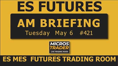 Tue ES MES Technical Analysis, Tips, Key Levels, Trading Room, & Scalping System 05/06/2025