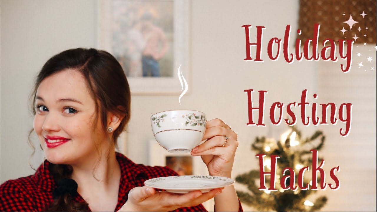 Holiday Hosting Hacks 🎄 | Stress-Free Christmas Hosting Tips & Cozy Entertaining Ideas