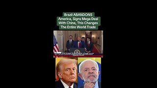Brazil ABANDONS America, Signs Mega Deal With China,