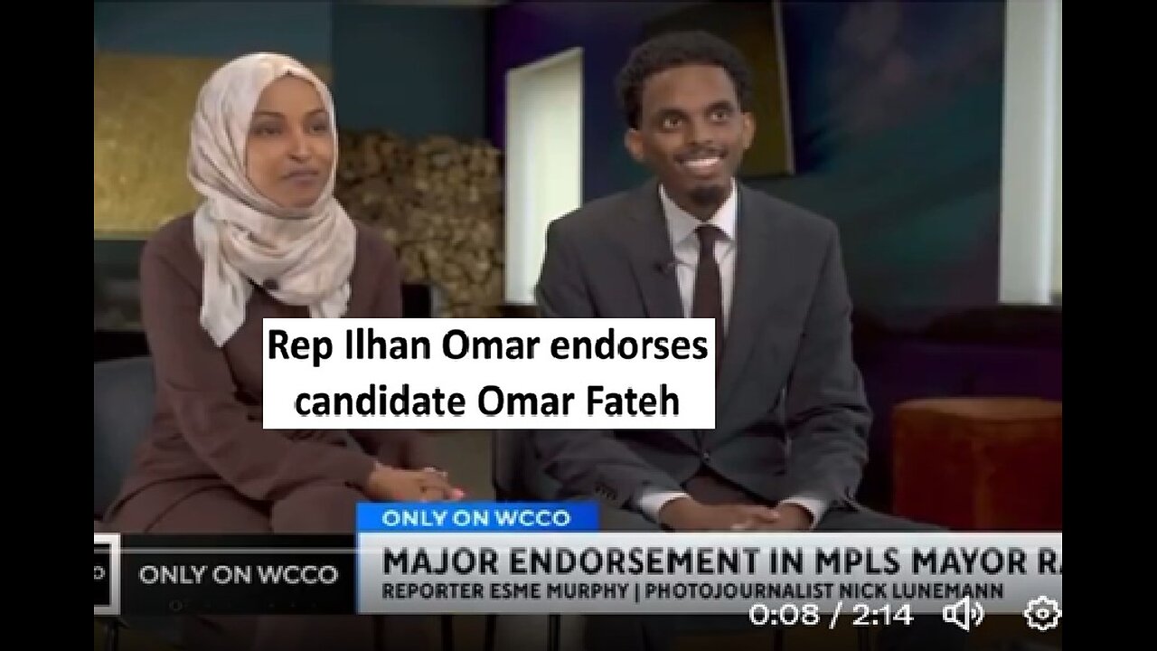 Rep Ilhan Omar endorse Omar Fateh , dem socials of America backed candidate