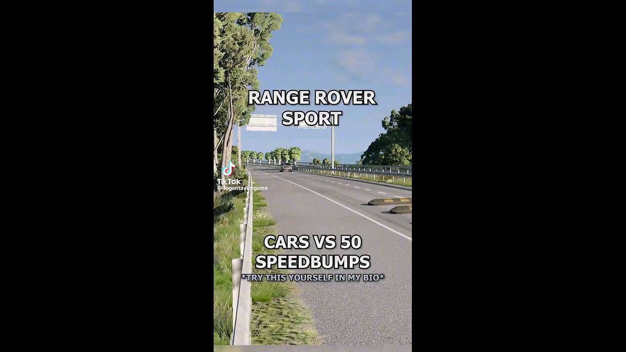 Cars vs 50 MPH speed bumps!! Yes it’s AI but the Raptor took it like a champ.
