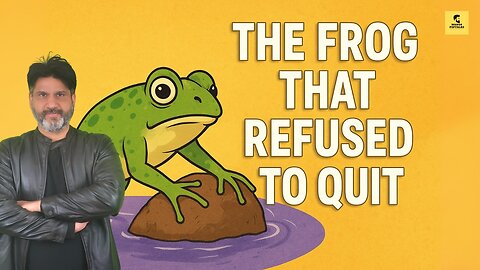 The Frog That Refused to Quit – A Lesson in Resilience