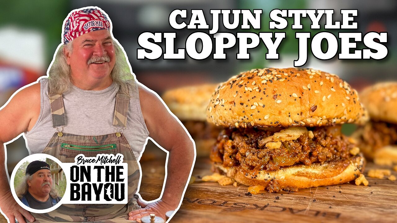 Cajun Sloppy Joes with Bruce Mitchell