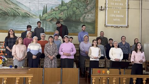 За все Тобі я дякую! Загальний спів.