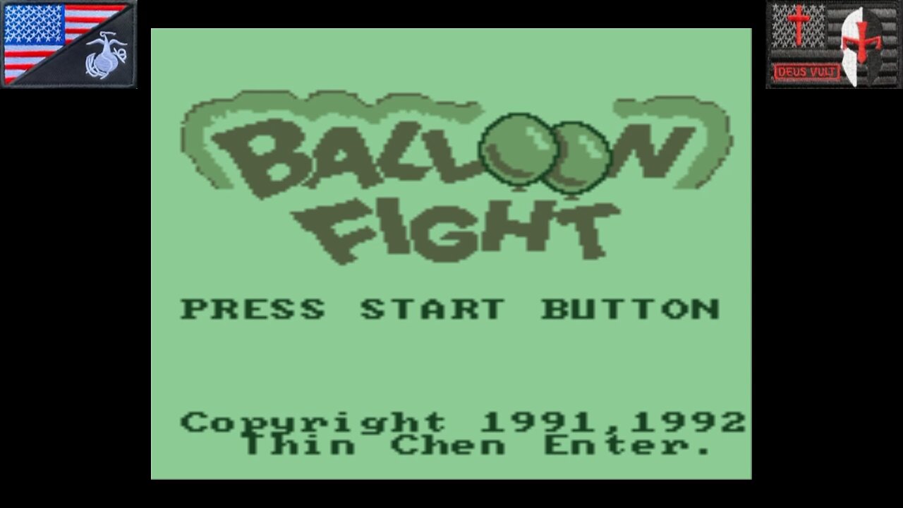 Balloon Fight (Watara Supervision - Attract Mode) [NA Version]