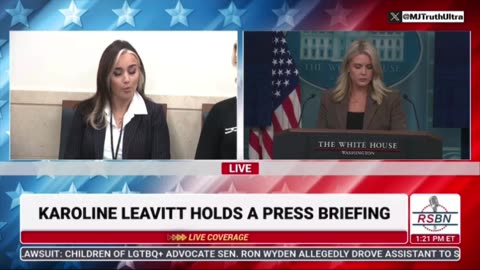 Karoline Leavitt basically says Antifa members and those who FUND it are Fooked…