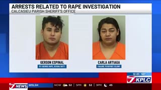 ICE detainer now on this Illegal Alien and accomplice, both arrested in Louisiana