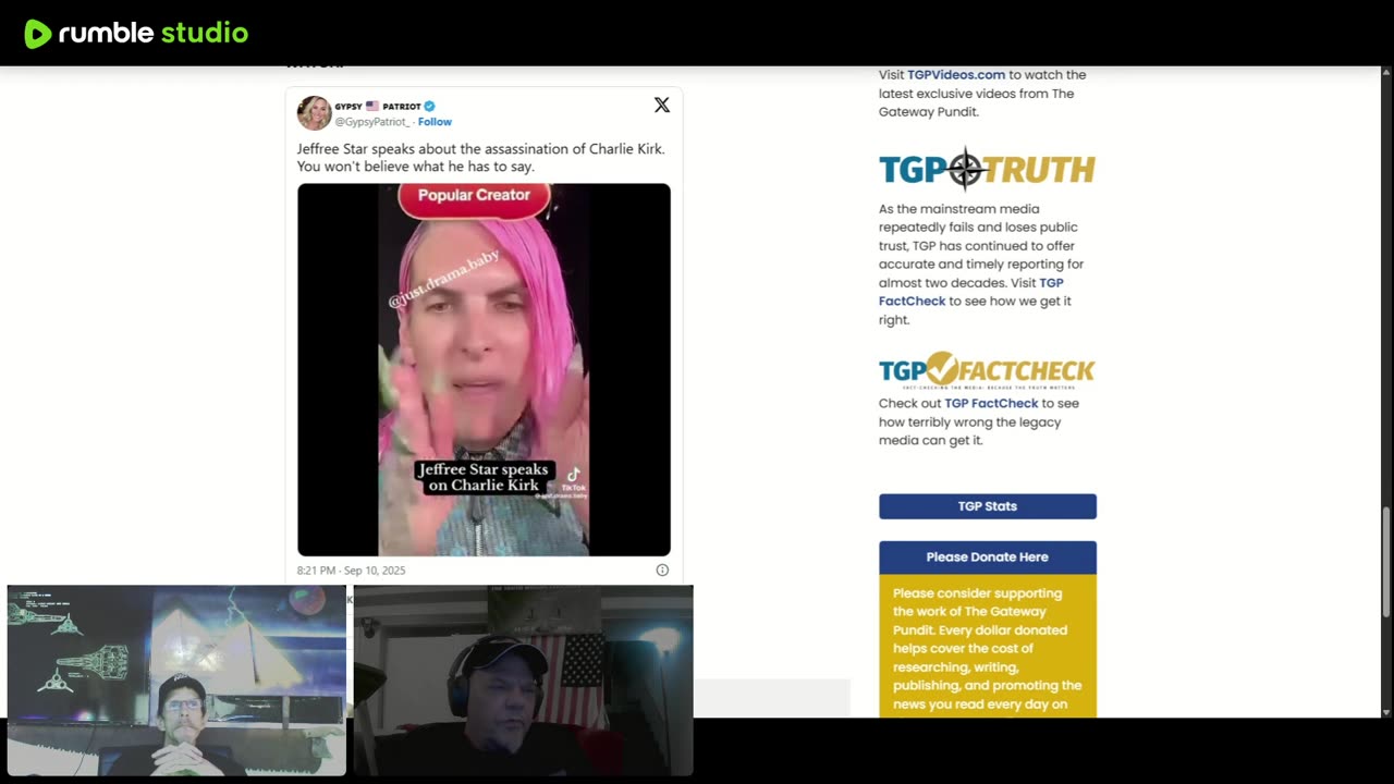 9/11 remembrance, Charlie Kirk