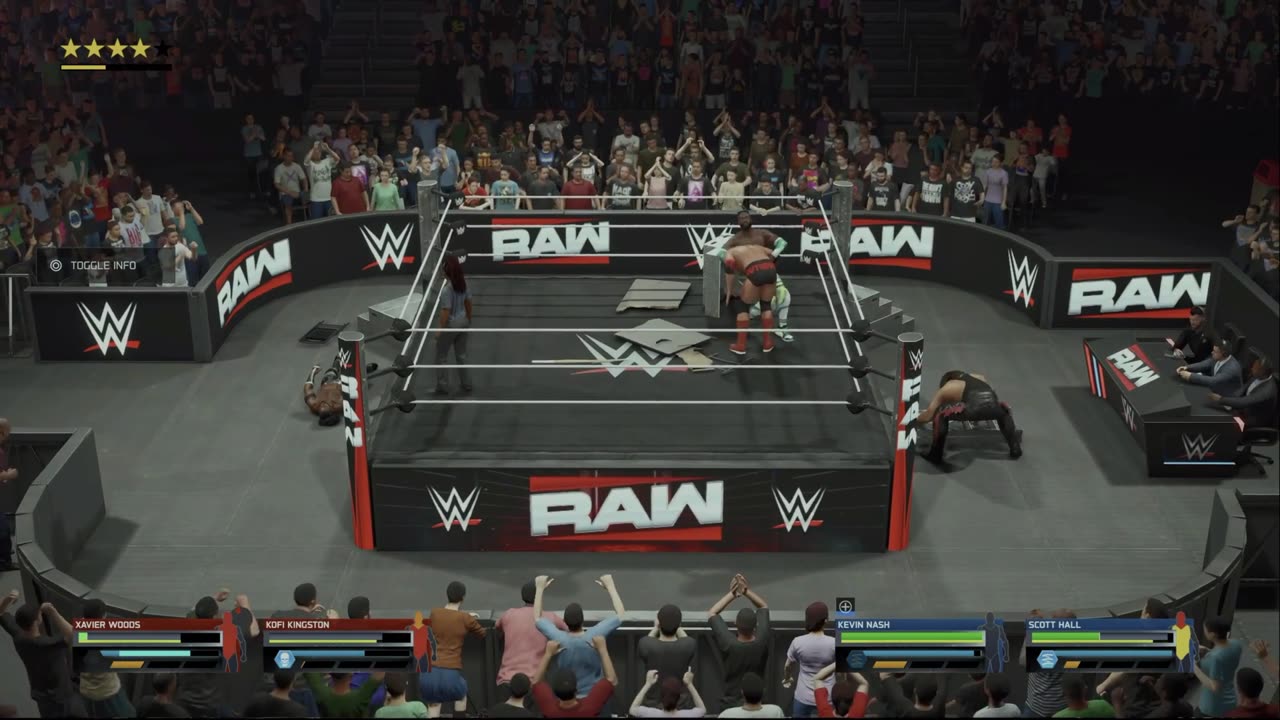 WWE 2k25 7 Universe Two on Two Tag Team