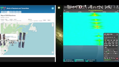 Listening to ISS CrossBand Repeater