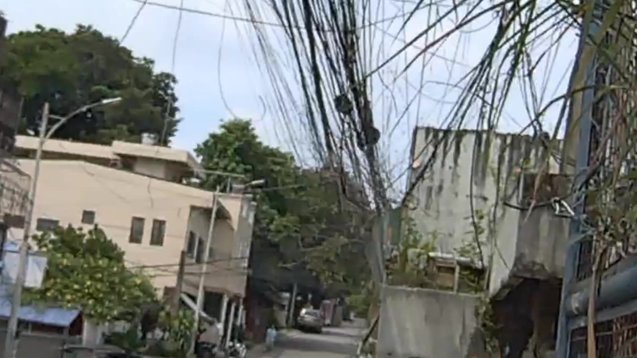 Empty Edifices Along Forest Hill Drive in Quezon City, Philippines