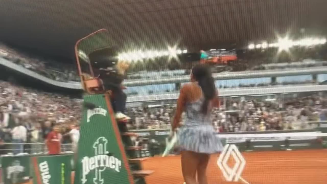 The winning moment. Congrats @cocogauff 🫶❤️❤️❤️ FINALLY. Third Times’s a charm